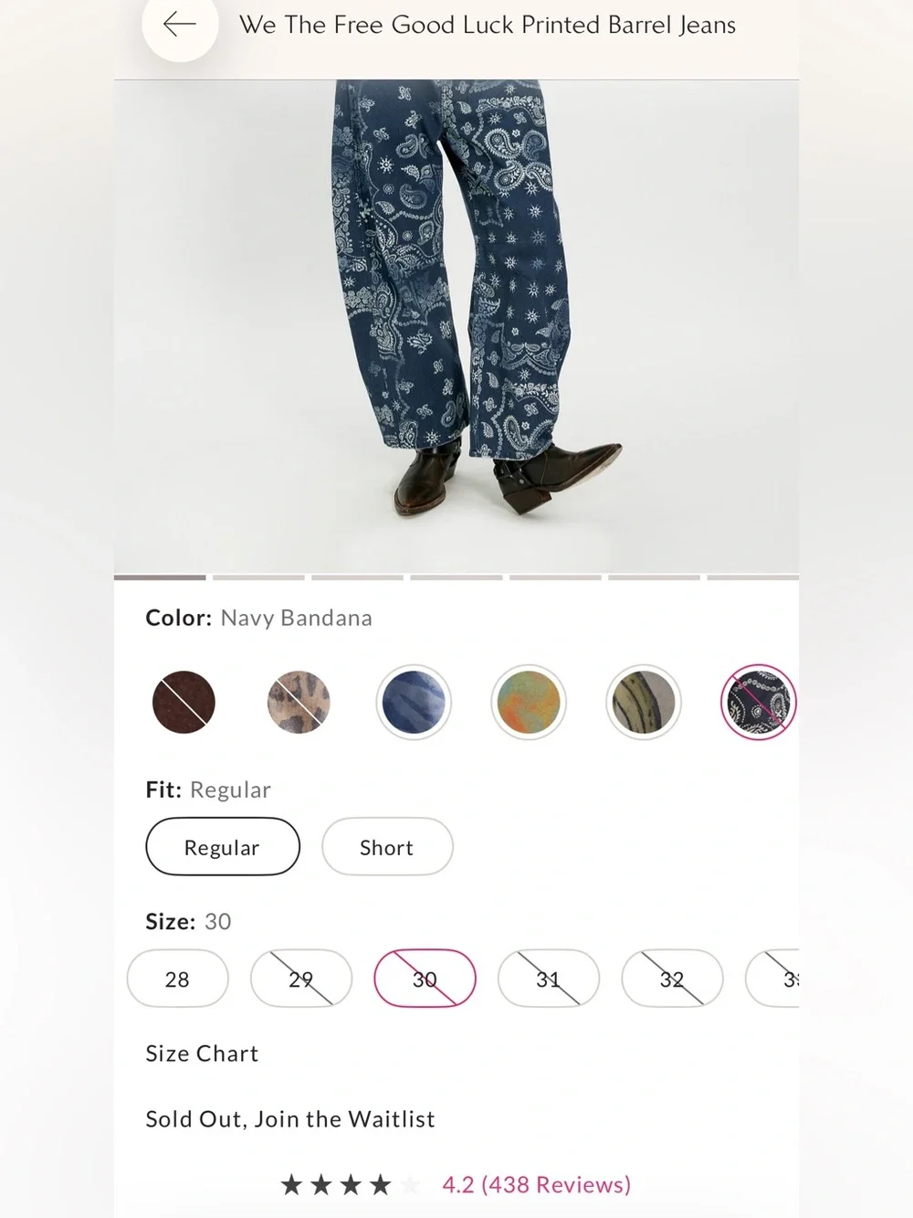 Free People We The Free Good Luck Barrel Jeans